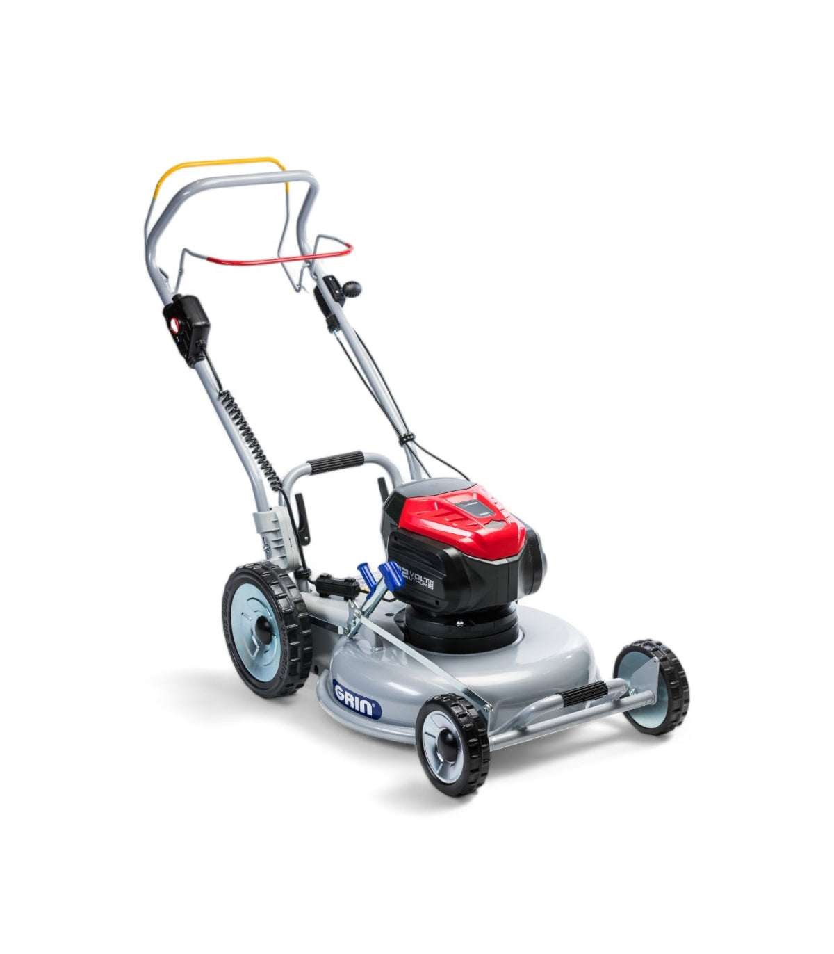 Professioneller 82-V-Akku-Mulchmäher – 1200 m² Laufzeit, 53 cm Schnittbreite – GRIN BM53A-82V
