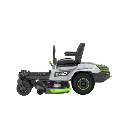 Nullwendekreismäher-Komplettset mit 6 x 12-Ah-56-V-Akkus, Wandladegerät, 132 cm Schnittbreite, Ego ZT5201E-L