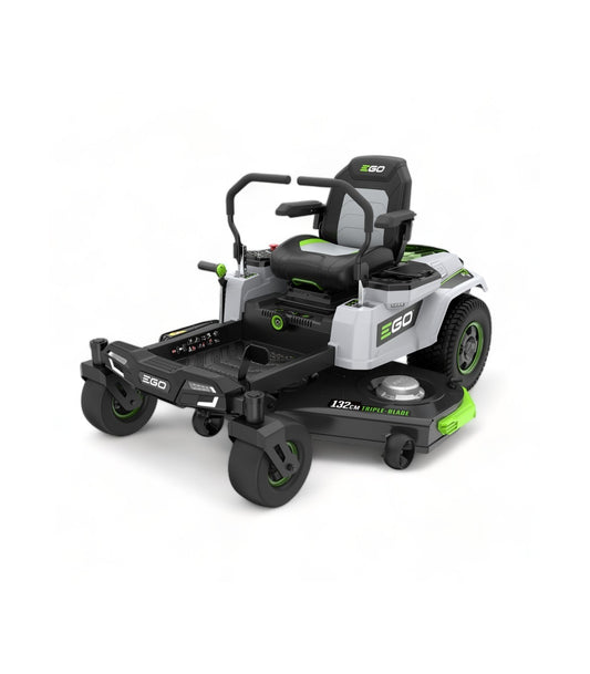 Aufsitzmäher-Set mit Nullwendekreis, 4 x 10-Ah-Akkus und Wandladegerät – EGO ZT5201E-L