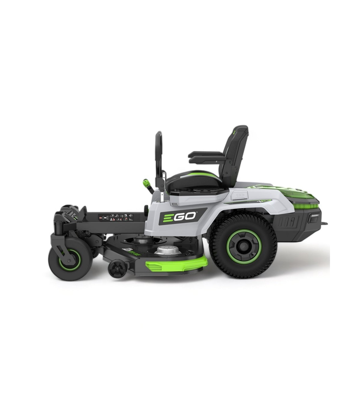 Aufsitzmäher-Set mit Nullwendekreis, 4 x 10-Ah-Akkus und Wandladegerät – EGO ZT5201E-L