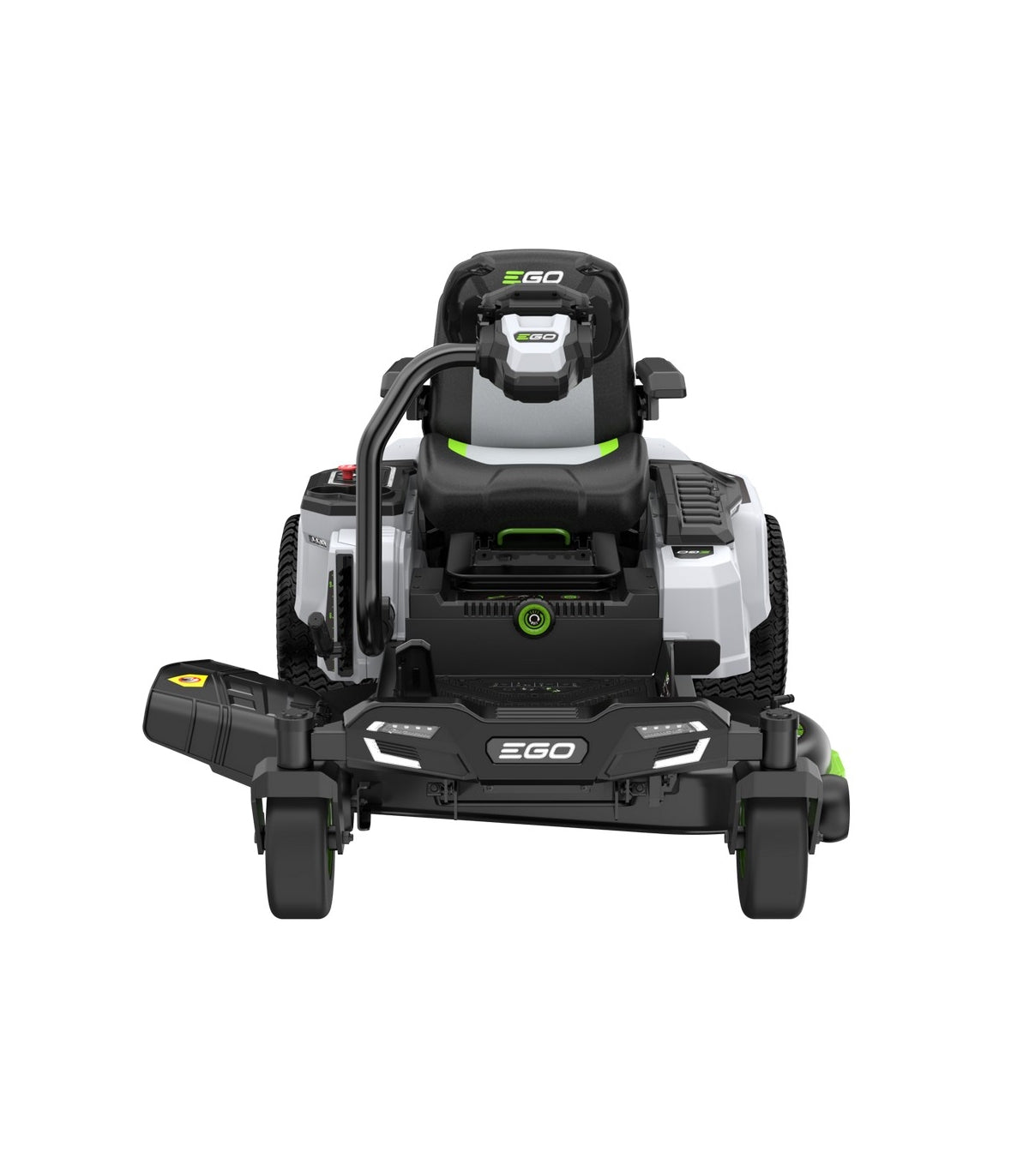 ZT4201ES Zero-Turn-Aufsitzmäher-Set mit Lenkrad, 5 x 10-Ah-Akkus und Wandladegerät