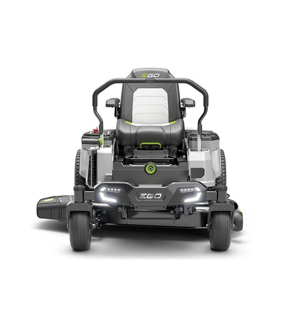 Aufsitzmäher-Komplettset mit Nullwendekreis, 107 cm Schnittbreite, inklusive 6 x 10-Ah-Akkus und 1600-W-Ladegerät, EGO ZT4201E