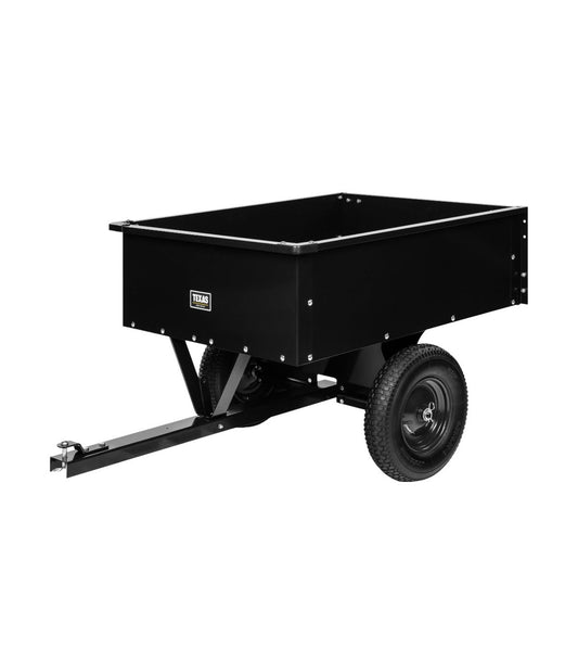 150-kg-Kippanhänger für Rasentraktoren, Kippaufbau aus Stahl – TEXAS 90053034