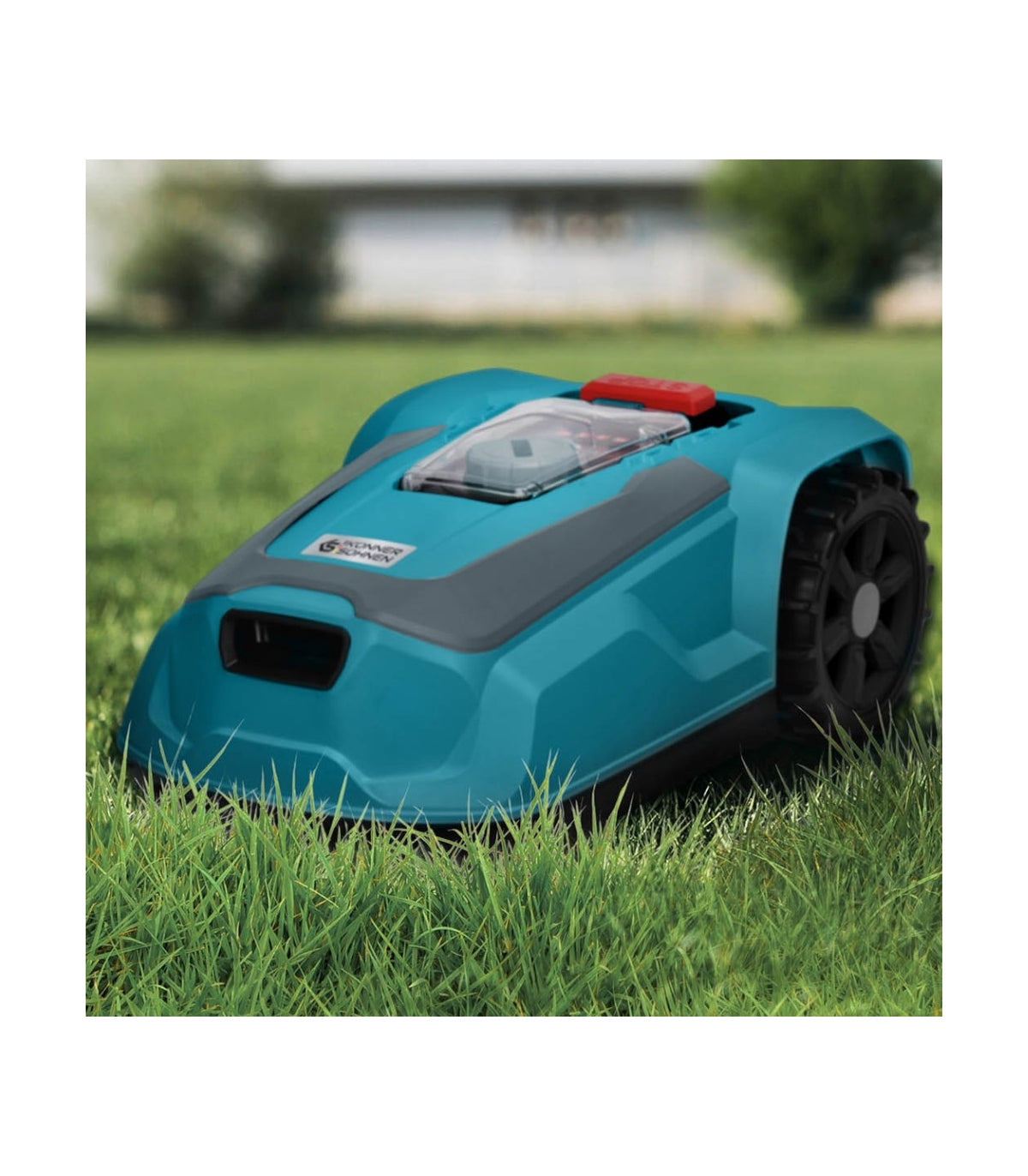 Roboter-Rasenmäher 900 m2, 22 cm Schnitt, Bluetooth WiFi – Könner Söhnen KS 22RLM