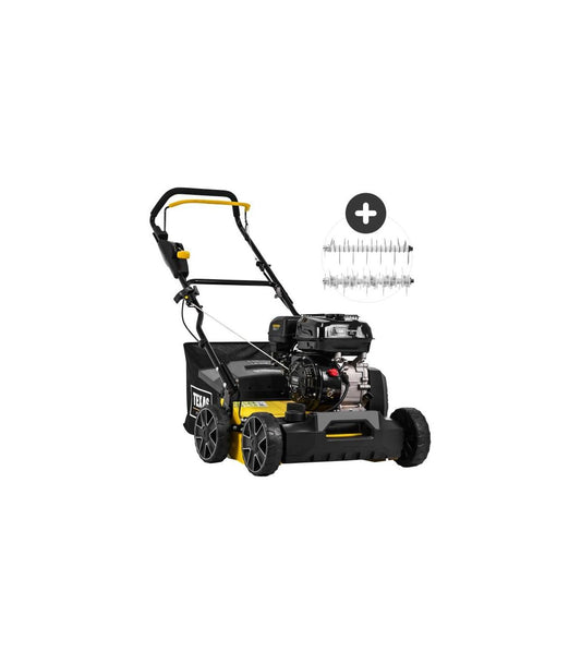 Texas PRO CUT 411TG 2-in-1 212cc Benzin-Vertikutierer/Moosentferner, 40cm Breite