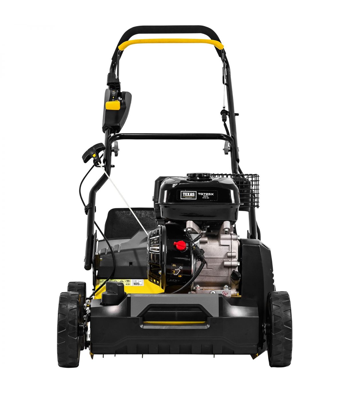 Texas PRO CUT 411TG 2-in-1 212cc Benzin-Vertikutierer/Moosentferner, 40cm Breite