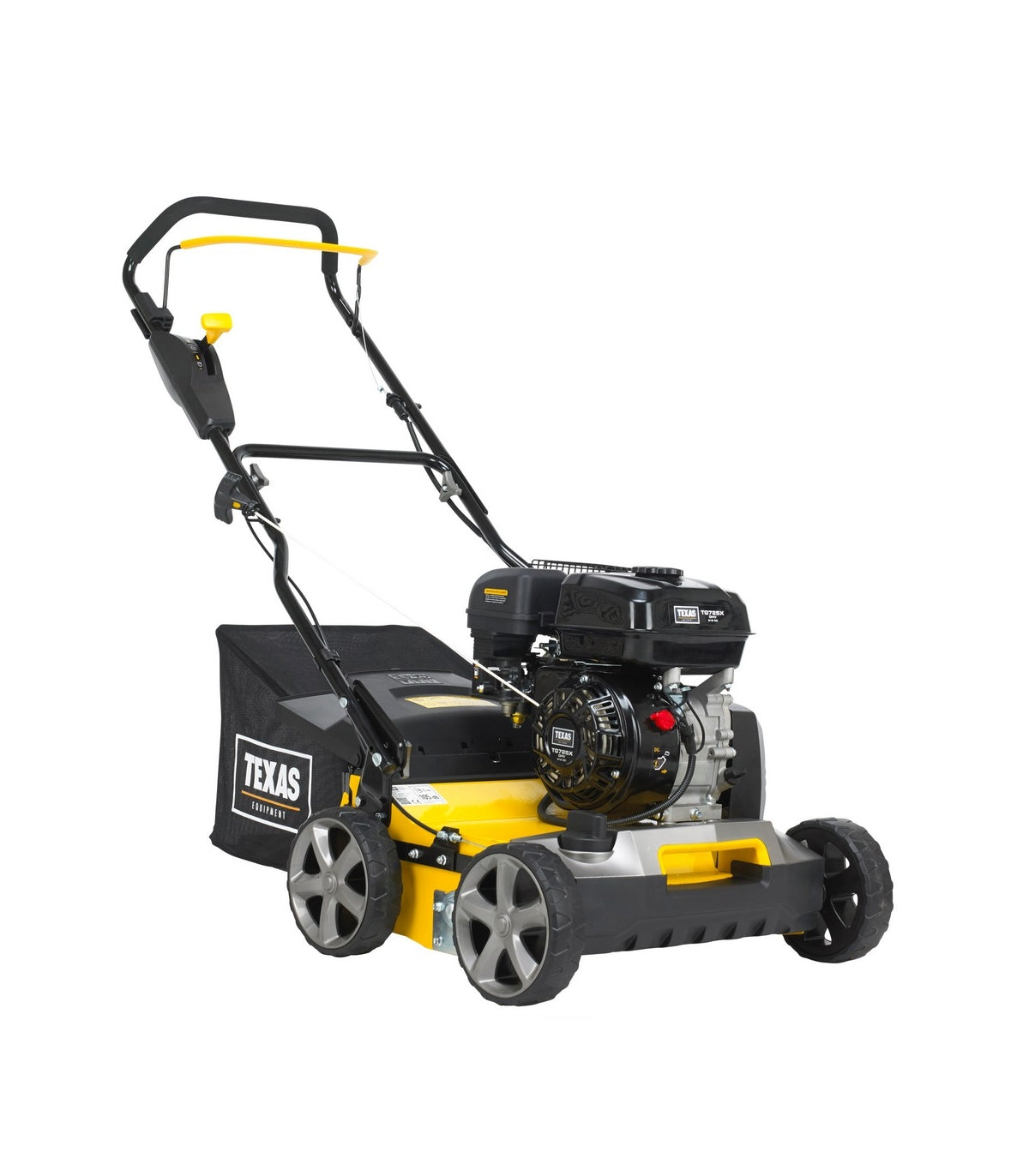 Texas Pro Cut 400TG 212cc Benzin-Rasenvertikutierer, 40cm Schnittbreite