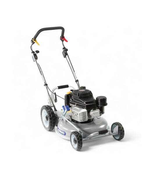 Selbstfahrender Rasenmäher 53 cm – 3000 m², Mulchfunktion, Kawasaki-Motor 179 cm³, Elektrostarter, 2 Vorwärtsgänge – PM53A-KW