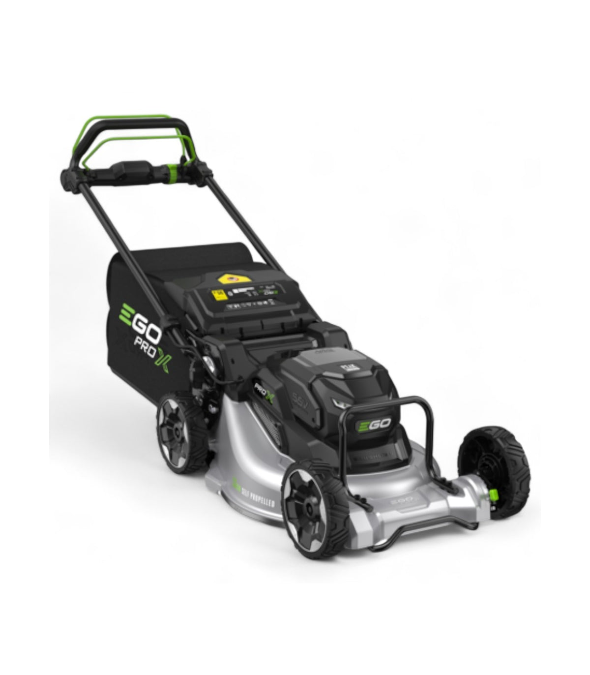 Ego Power professioneller, selbstfahrender Rasenmäher mit 53 cm Messer, Bluetooth-Modul und Metallgehäuse LMX5300-SP