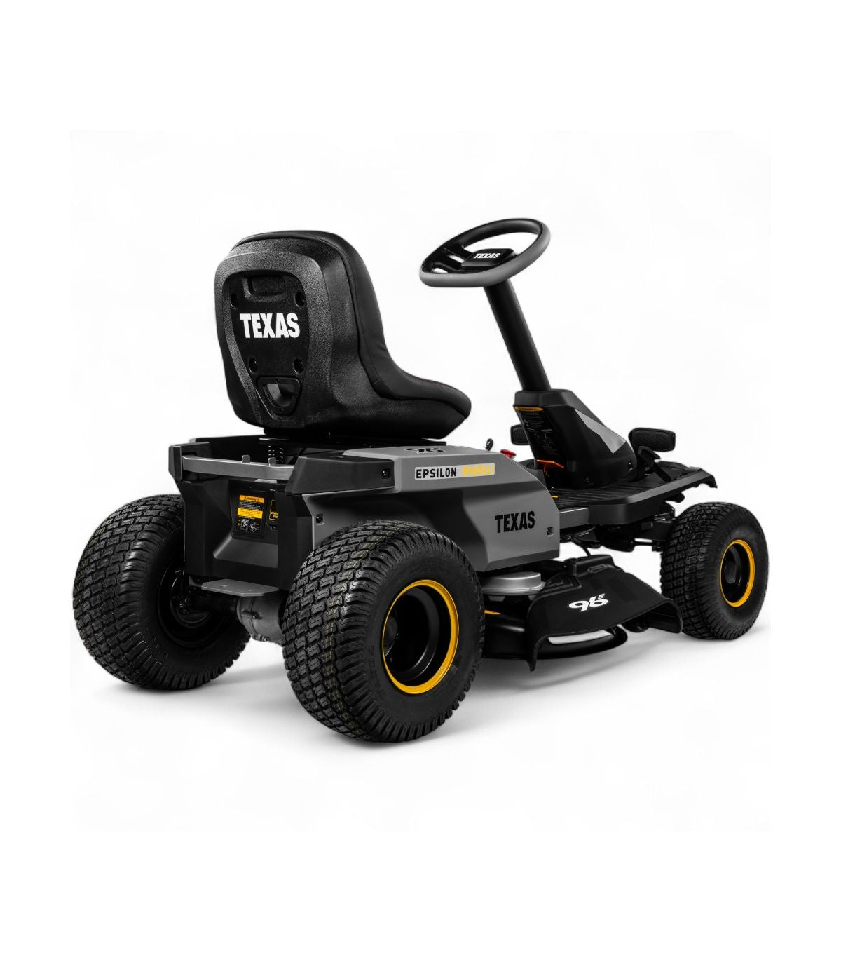 Akku-Aufsitzmäher, 96 cm Schnittbreite, 72-V-Motor, bis zu 4000 m² - TEXAS R9600Li