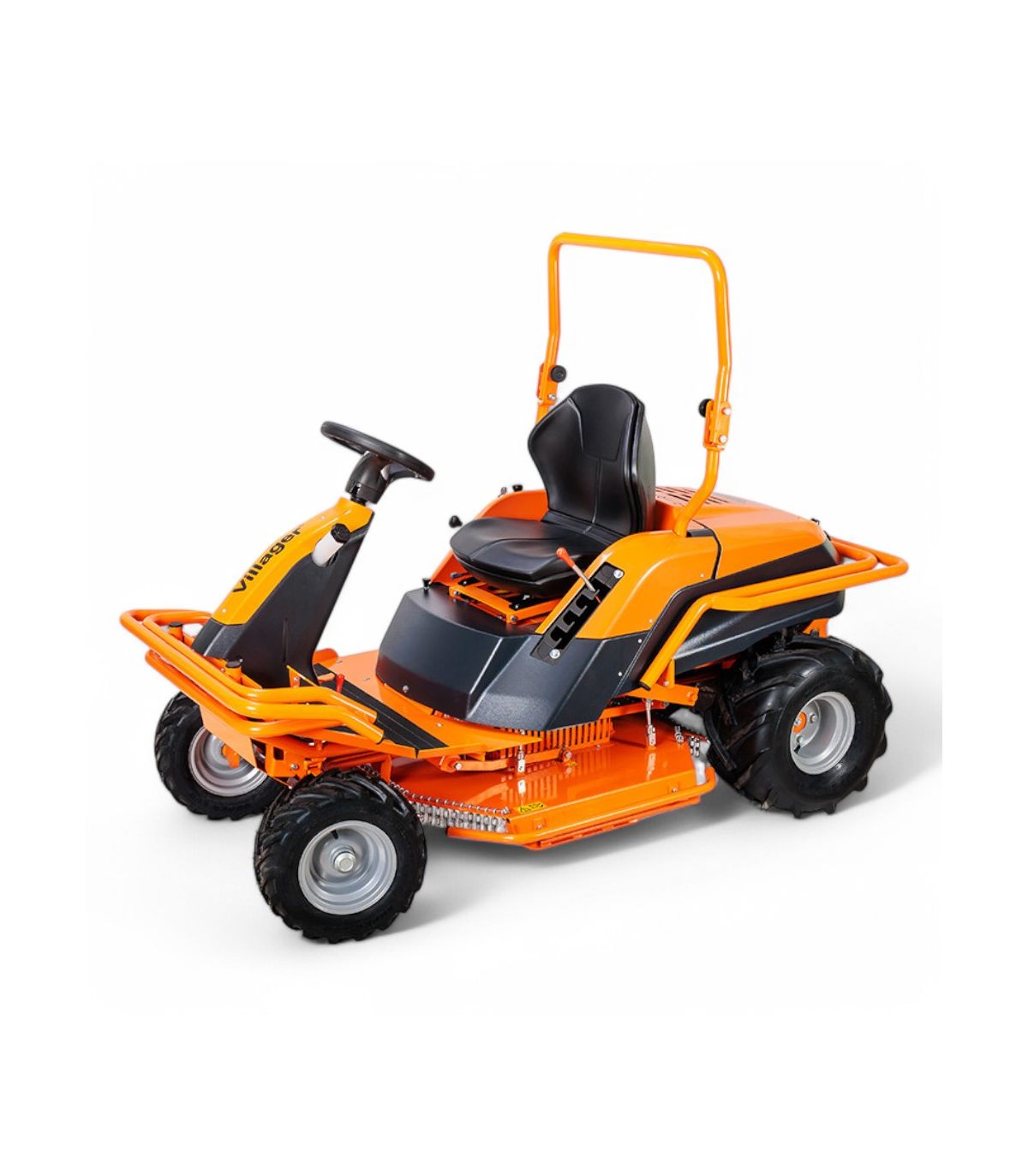 708 cm³ Mulch-Aufsitzmäher – 10.000 m² – Schwieriges Gelände – Villager CrossMow 700