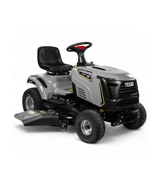 108 cm Benzin-Aufsitzrasenmäher, 452 cm³ Motor, Seitenauswurf + Mulchen - TEXAS TTS108H