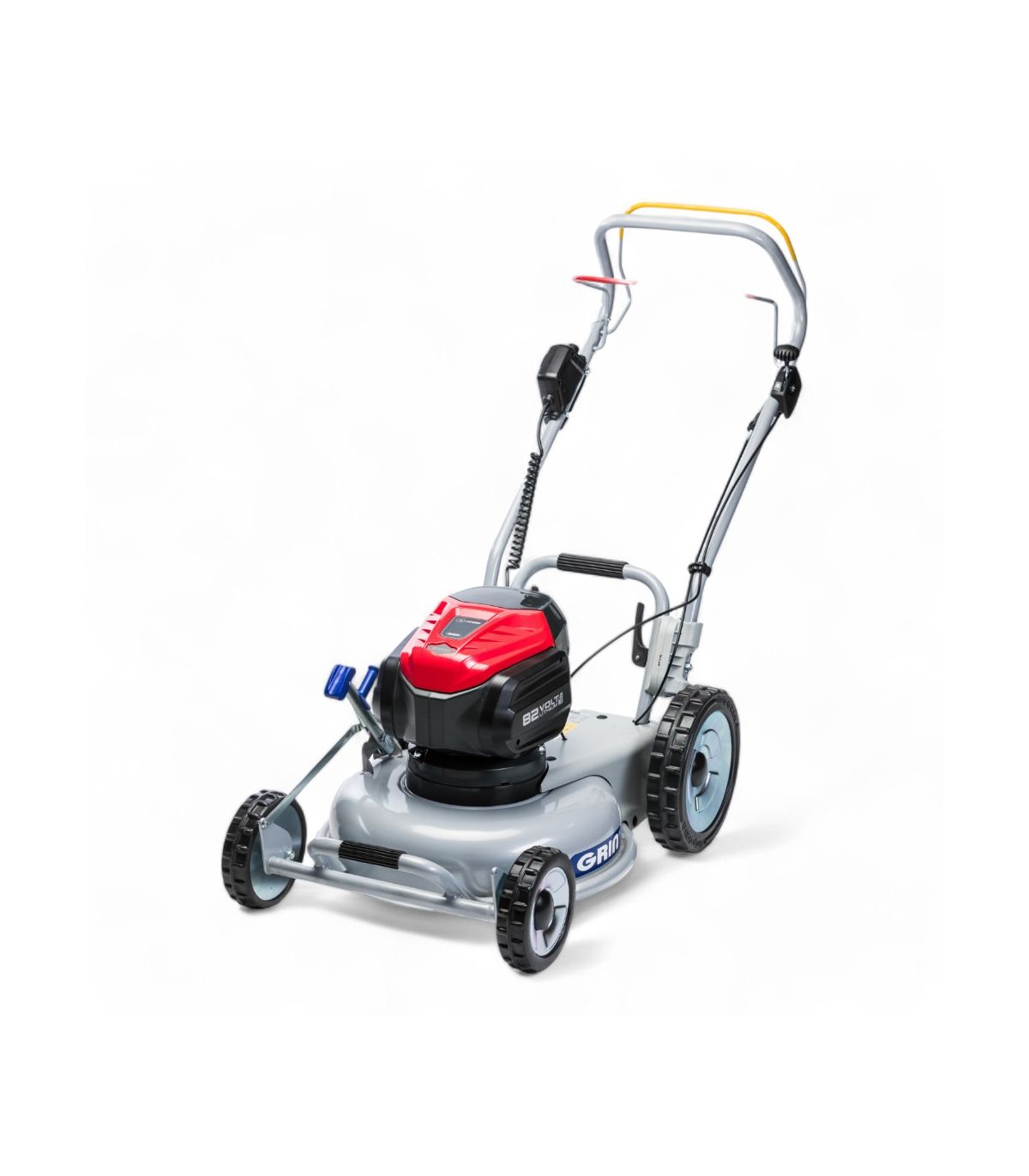 GRIN BM46A-82V 82V Akku-Rasenmäher mit Eigenantrieb, professionelle Mulchfunktion, 46 cm Schnittbreite