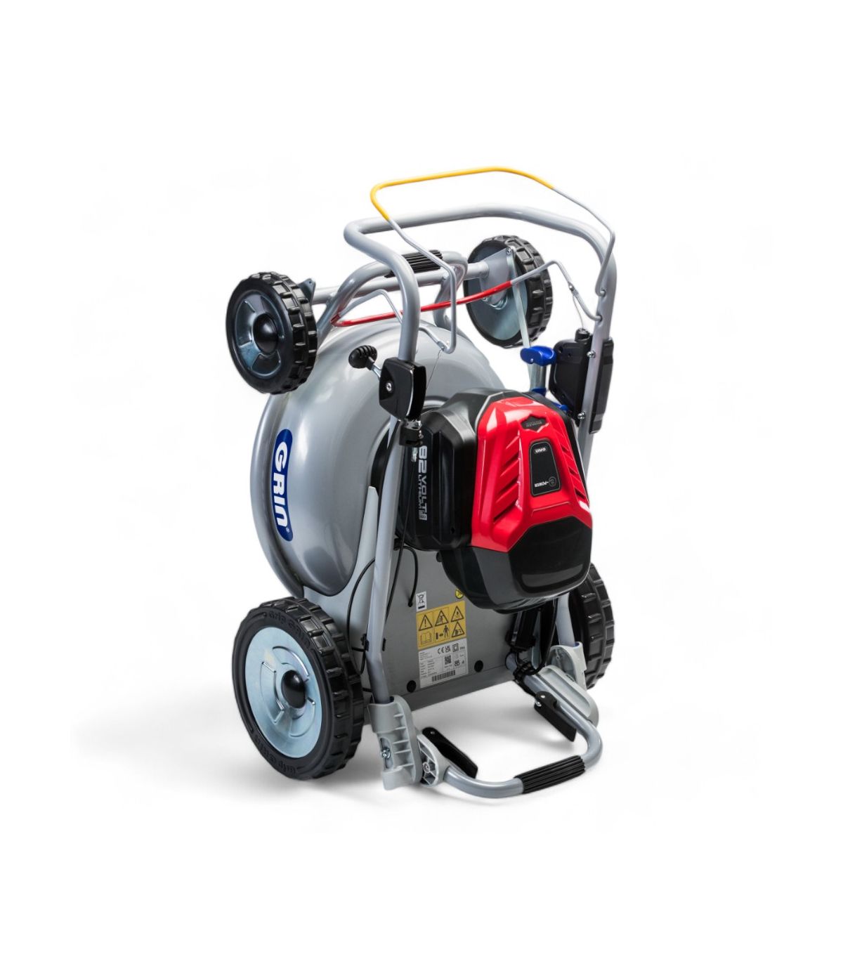 GRIN BM46A-82V 82V Akku-Rasenmäher mit Eigenantrieb, professionelle Mulchfunktion, 46 cm Schnittbreite