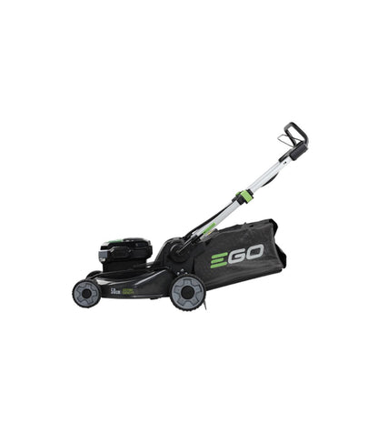 Egopower Akku-Rasenmäher mit Radantrieb, Stahldeck, 50 cm Schnittbreite, 5-Ah-Akku und Schnellladegerät inklusive, LM2021-SP