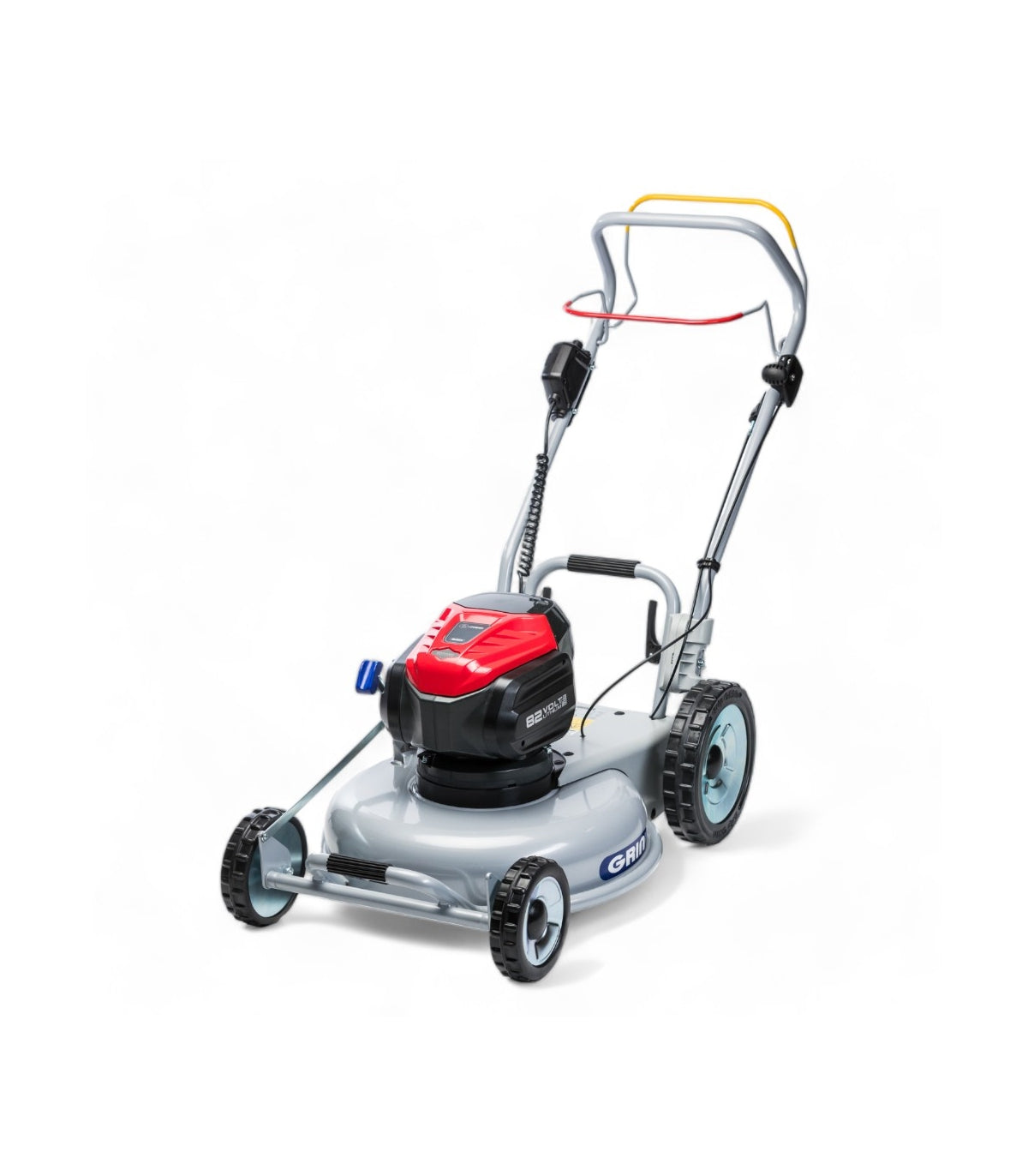 Professioneller 82-V-Akku-Mulchmäher – 1200 m² Laufzeit, 53 cm Schnittbreite – GRIN BM53A-82V