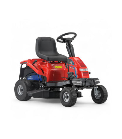 72 cm Akku-Aufsitzmäher, ideal für Rasenflächen bis zu 2500 m², Mulchfunktion - POPSTER BRM072SE